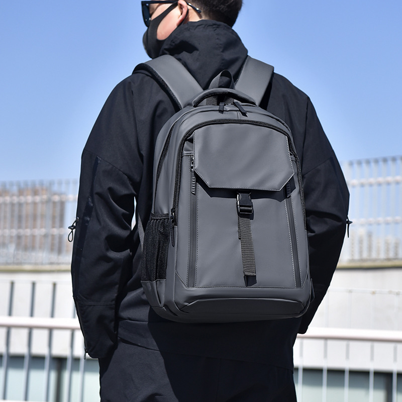 Simple Casual Free Shipping Business Backpack Large Capacity Trendy Nylon Backpack Designer Bag Middle Luxury Bag School Student Backpack