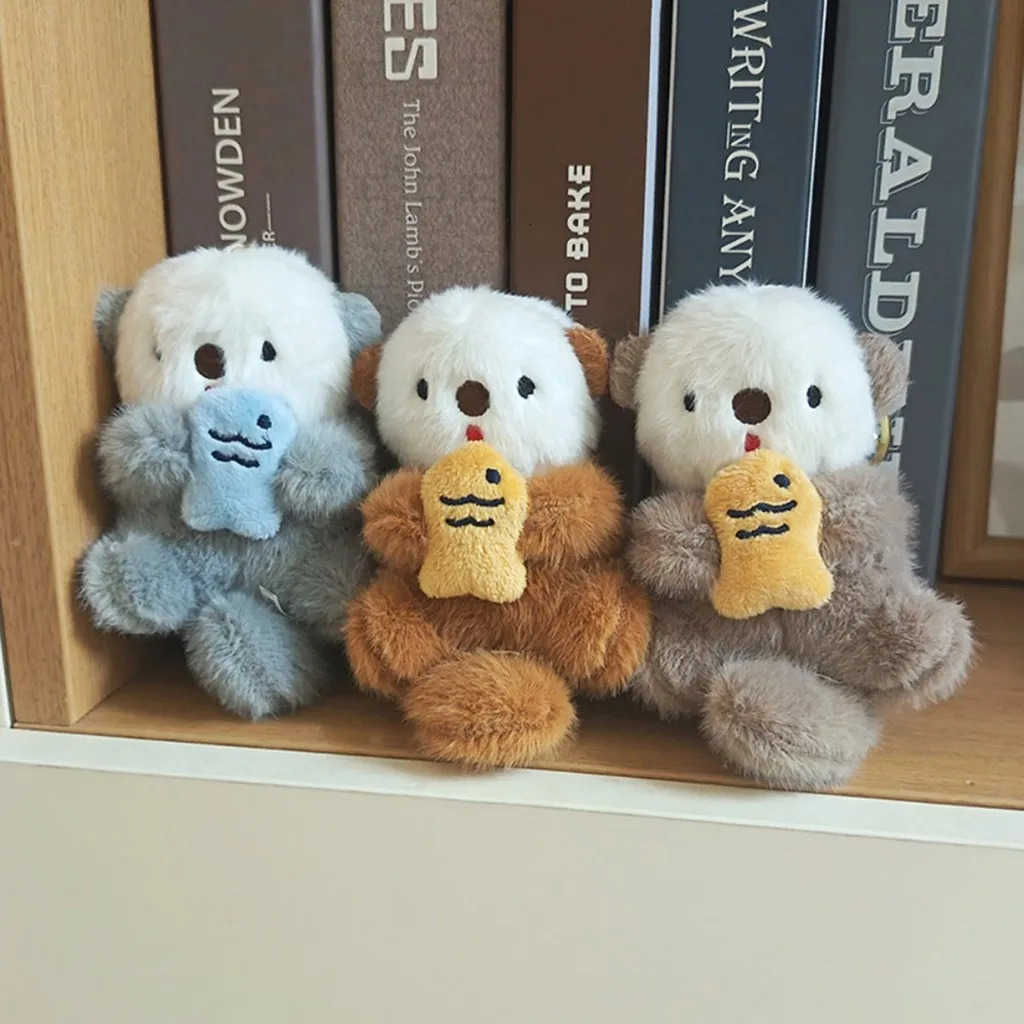 Plush Minake Keychain Cartoon Cute Minake Plush Doll Bag Pendant Friend Gift M250912