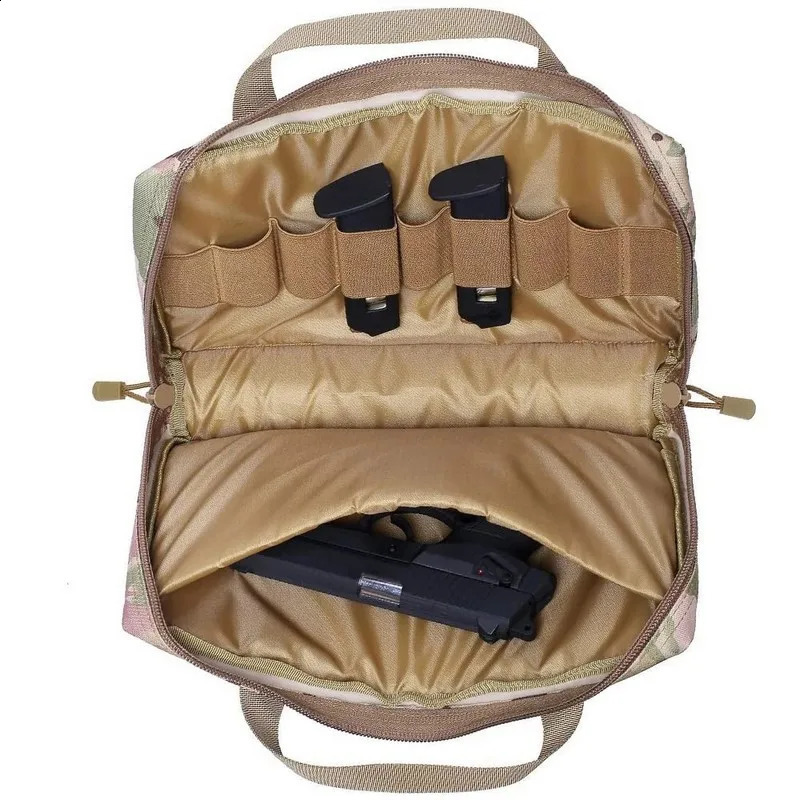 Outdoor Gun Carry Bag EDC Tool Pouch Hunting Accessories Magazine Holder Pistol Handgun Protection Case Holster 250912