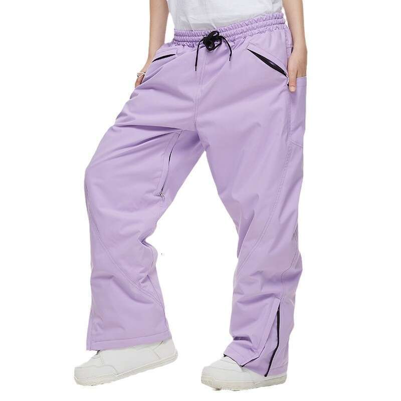 Snow Winter Men's And Women's Waterproof Skiing Pants Warm Breathable Snow Female Trouser Outdoor Snowboardwear Male Pants