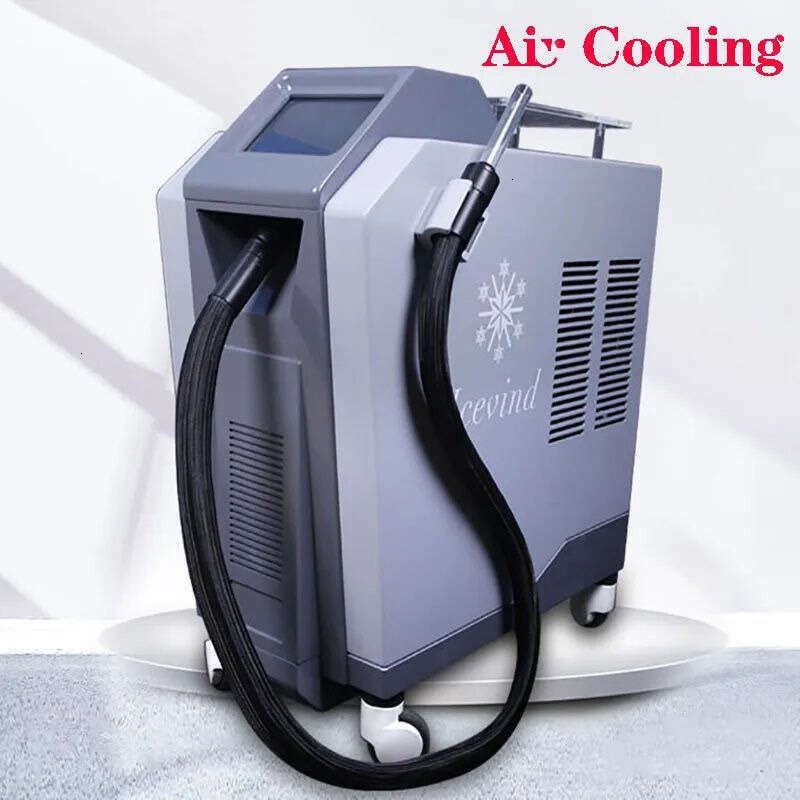 Professional Skin Cooler Relieve Pain Zimmer Large Head Oxygen Chamber Chiller Cold Air For Laser Treatment For Beauty Salo