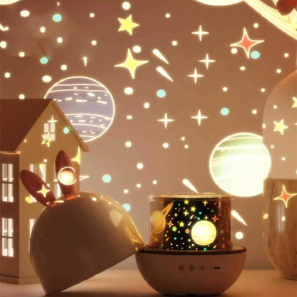 Star Projector Night Light for Kids BedroomCeiling Projector Lamp for Girls Boys ToddlesRoom Decor light C251122