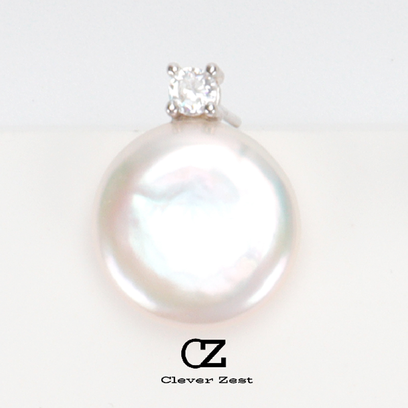 Natural Freshwater Baroque Pearl Stud Earrings Sterling Silver Freshwater Pearl Stud Earrings Fashionable and Versatile Trendy Anniversary Gift Bestie