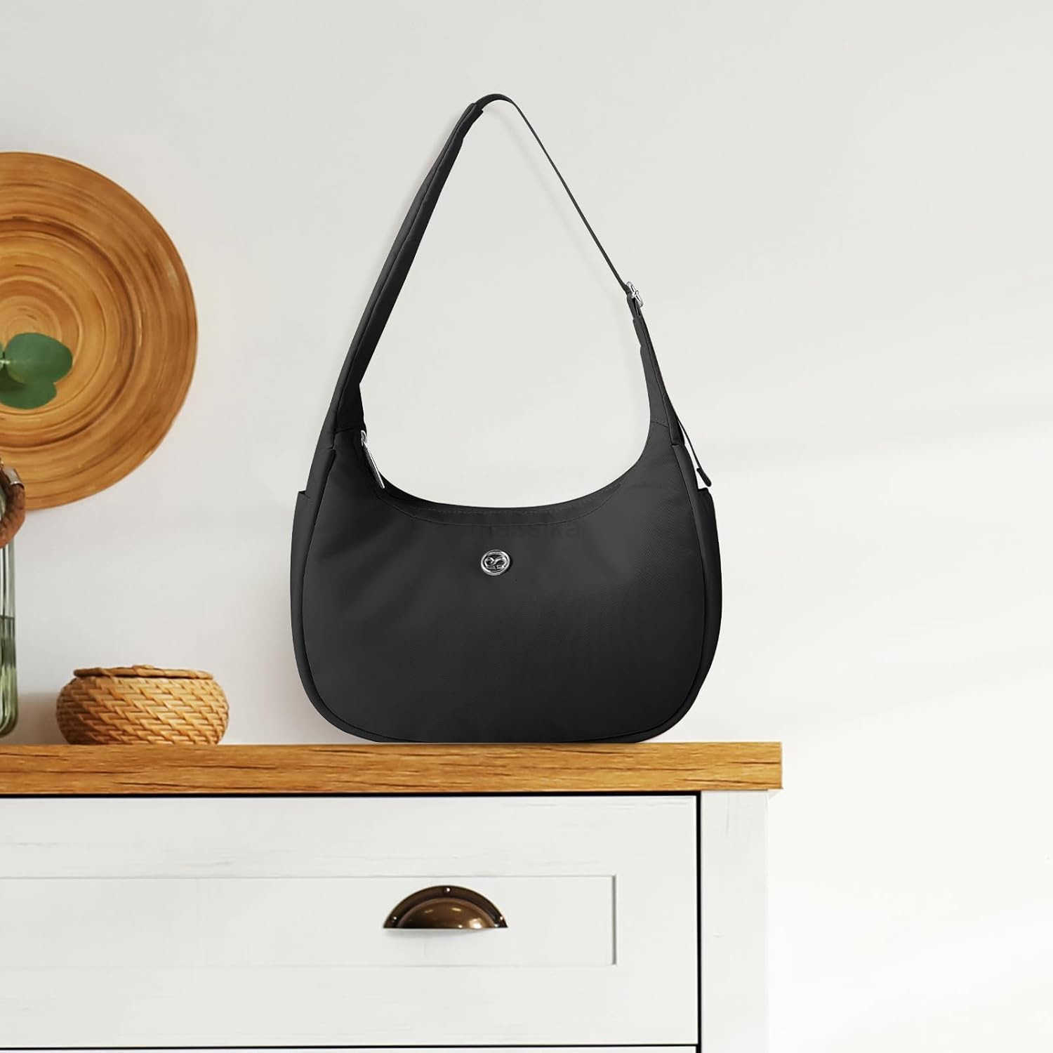 Mini Shoulder Bag Women Nylon Crescent Bag Underarm Shoulder Purse Womens Shoulder Handbags Small Tote Bag M250912