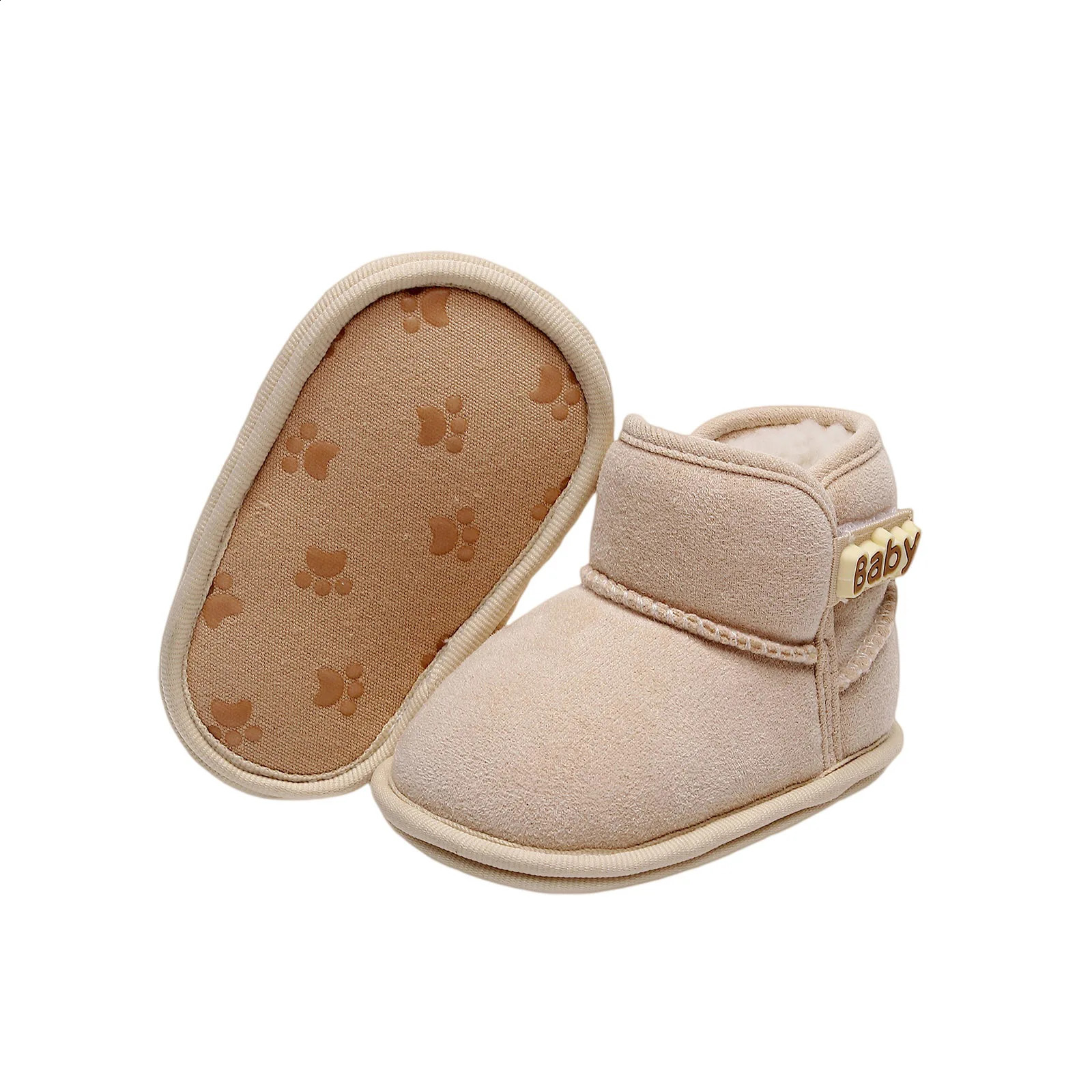 Baby Girls Boys Winter Ankle Boots Nonslip born Snow Shoes Soft Bottom Fleece Warm Flats Casual Toddler Infant Walking 250912