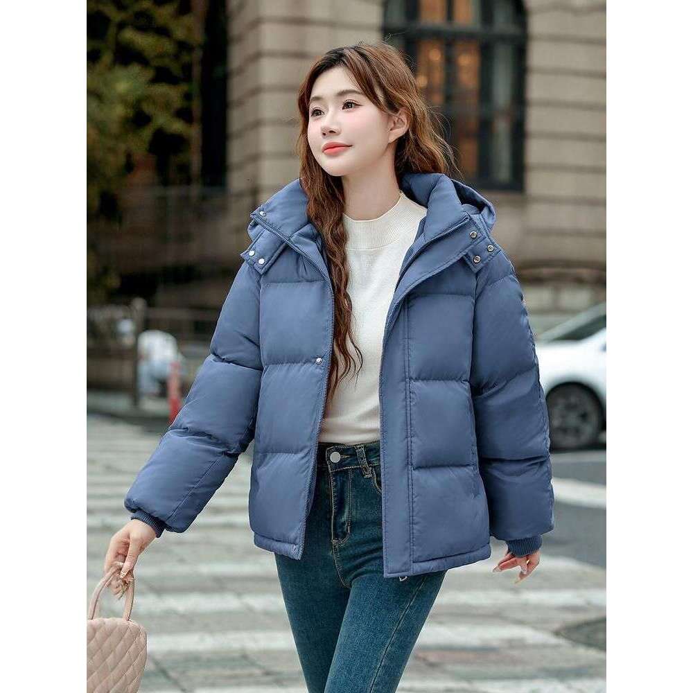 New Student Loose Thick Winter Bread Short Down Cotton Korean Edition Coat Women's