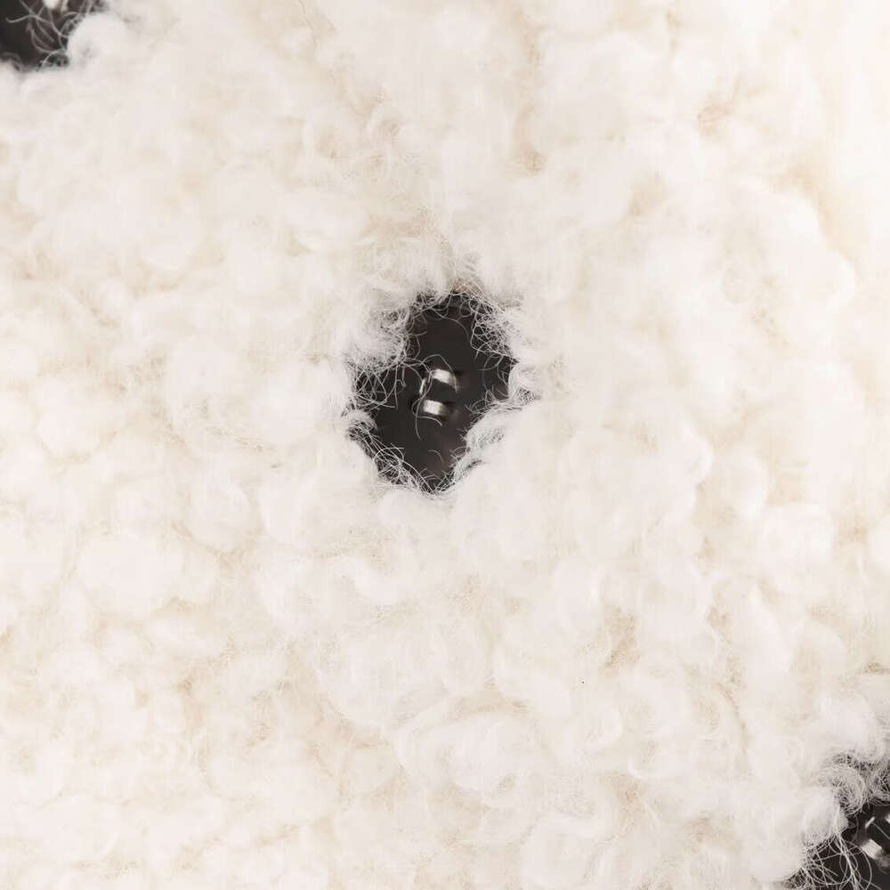 DHEssentials French Style Small Fragrance Wind Curled V-Neck Detachable Scarf Button Fur Coat