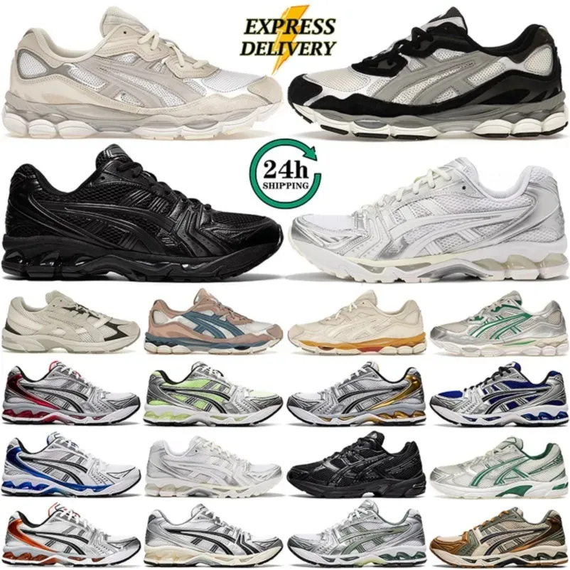 new running shoes for mens womens sneakers graphite grey black purple gold sliver green men designer shoes tiger nyc asicskayano 14 multicolour runner sports