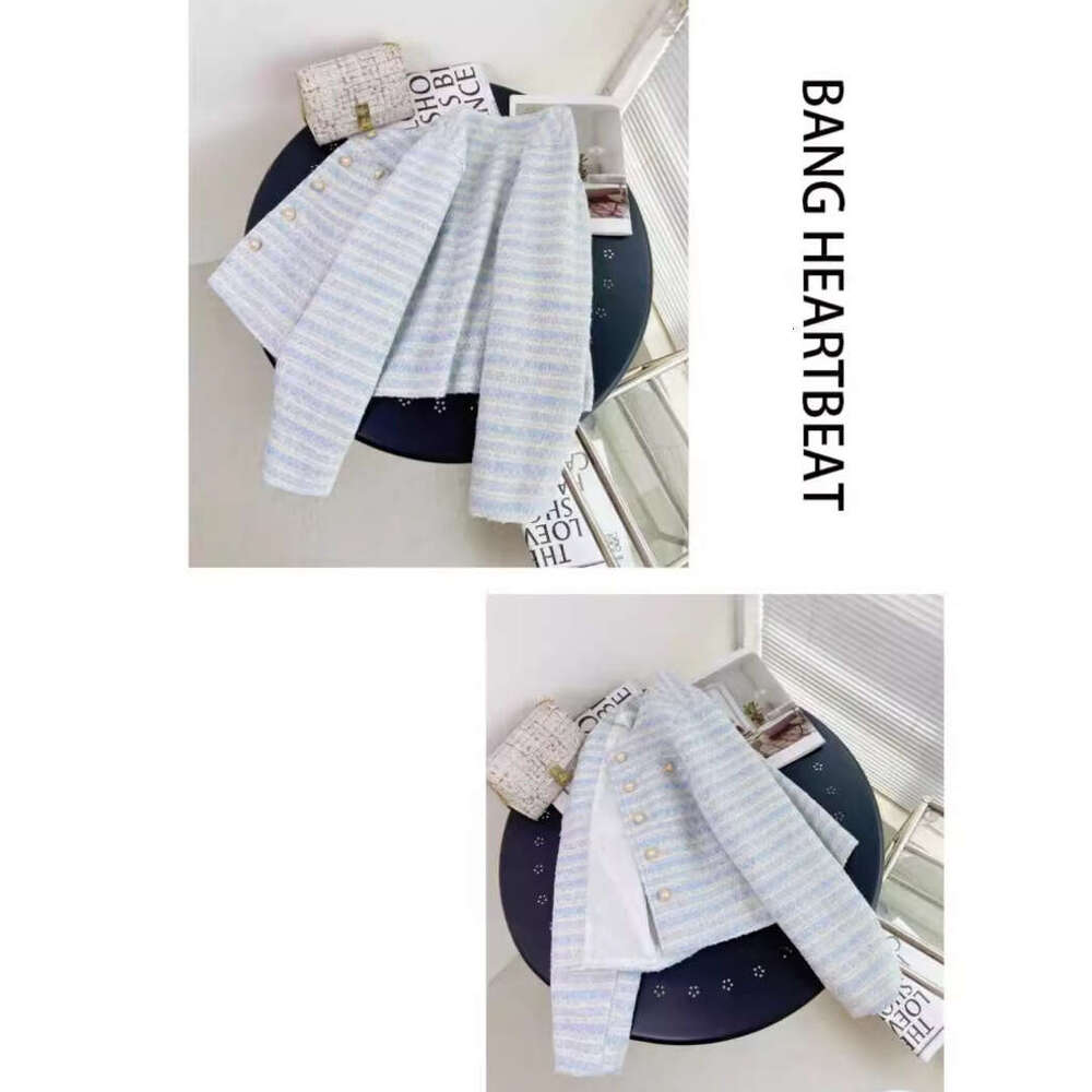 DHEssentials Pearl Button Chanel Style Jacket for Women 2025 Spring Summer New French Design Sense Niche Loose Short Fashion Top