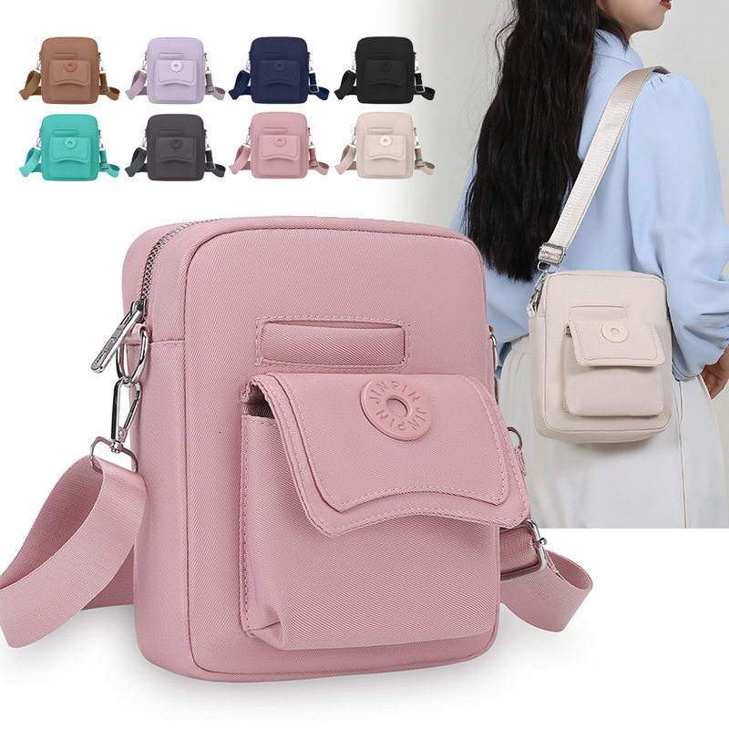 New Casual Bag For Women Large Capacity Designer Bag Canvas Luxury Bag Bag Multi Layer Water Resistant Free Shipping Crossbody Shoulder Bag Supply Wom