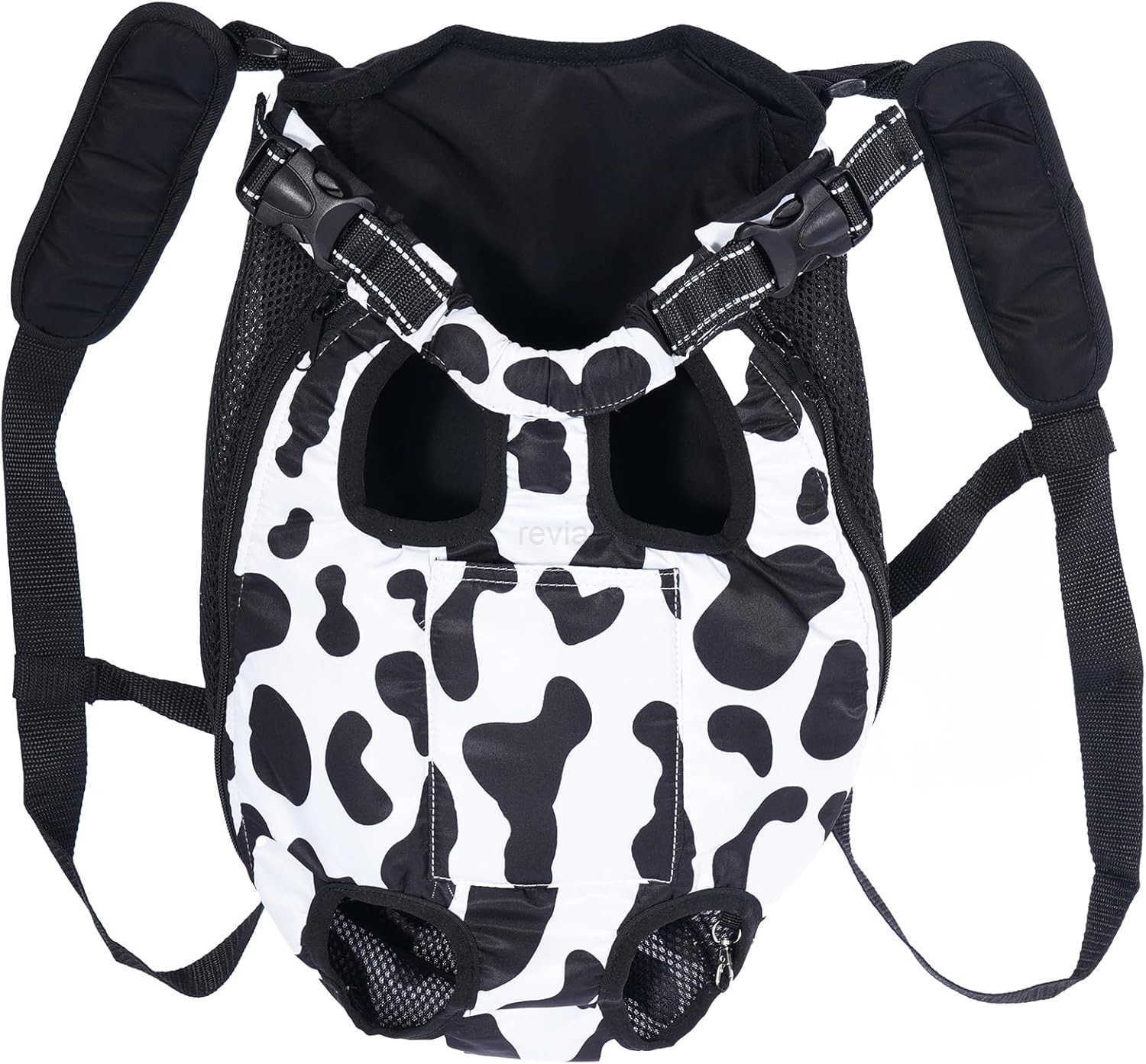 Backpack Pet Tote Bags for CATs or Doggies Portable Puppy Travel Carrier Bags Cozy Soft Pet Puppies Carriers Slings Backpacks Cow Medium Pack of 1W250