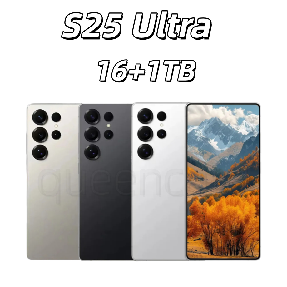 New S25 Ultra Android 16GB+1TB 6.9 inch cell phones smartphone mobile phone celular Camera Dual SIM Dual unlock standby Fingerprint Face ID telefono