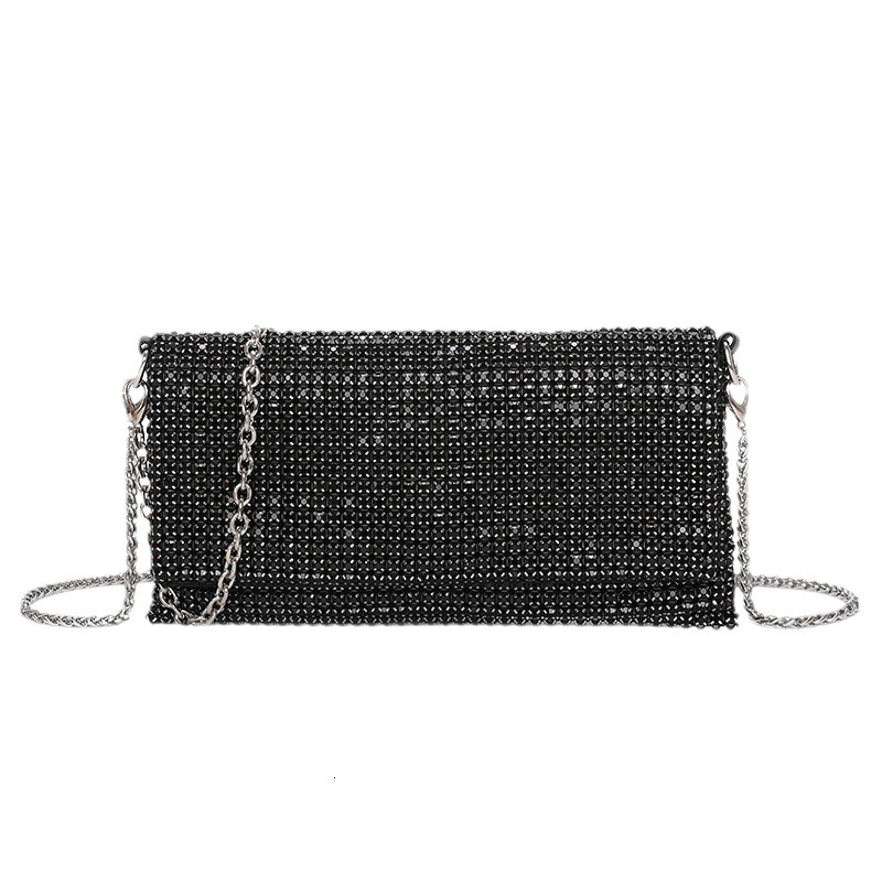 TB BHULAMTE designer bag Cross-Border Wholesale Evening Bags for Women 2025 Summer Fashion Trend Chain Rhinestone Bag Versatile Luxury bag Hand-Sewn C