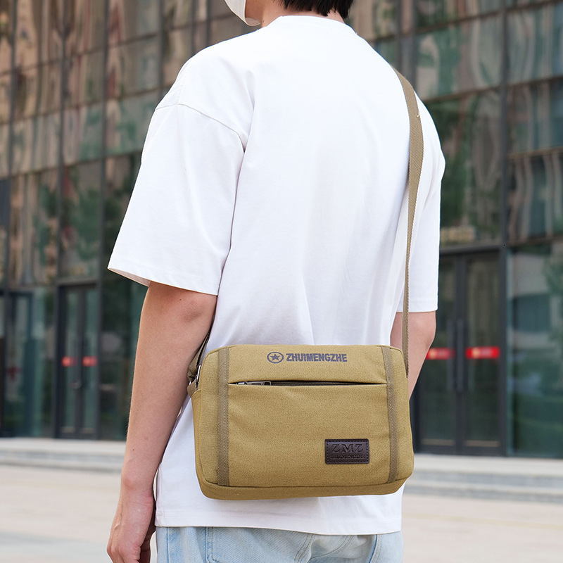 New Luxury Designer Bag Bag Pure Cotton Washed Canvas Waist Bag Outdoor Multifunctional Shoulder Bag Casual Large Capacity Free Shipping Fashion Sport