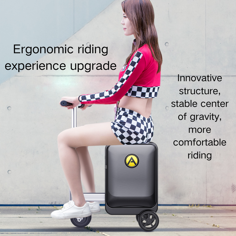 ORMIE Innovative Electric Scooter Suitcase - Stylish, Multifunctional Travel Companion for Modern Explorers SE3S