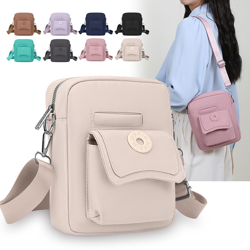 New Casual Bag For Women Large Capacity Designer Bag Canvas Luxury Bag Bag Multi Layer Water Resistant Free Shipping Crossbody Shoulder Bag Supply Wom