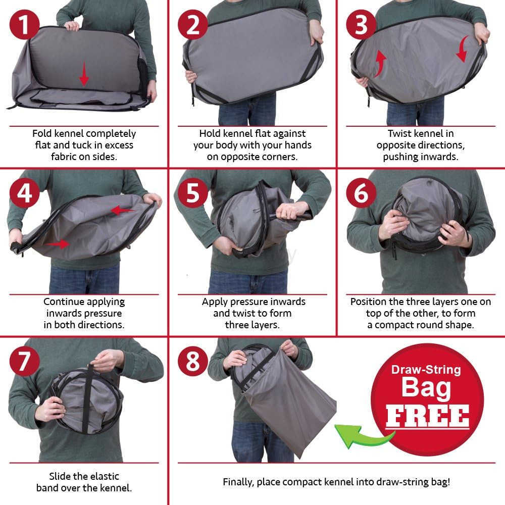 Designs Large Pop Open Kennel Portable Cat Cage Kennel Waterproof Pet bed Carrier CollectionW250911