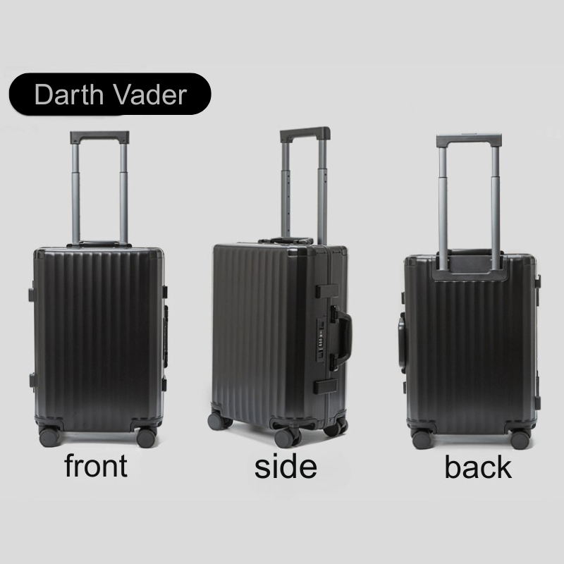 ORMIE Wave Style All Aluminum Suitcase - Durable & Stylish Luggage for Travel