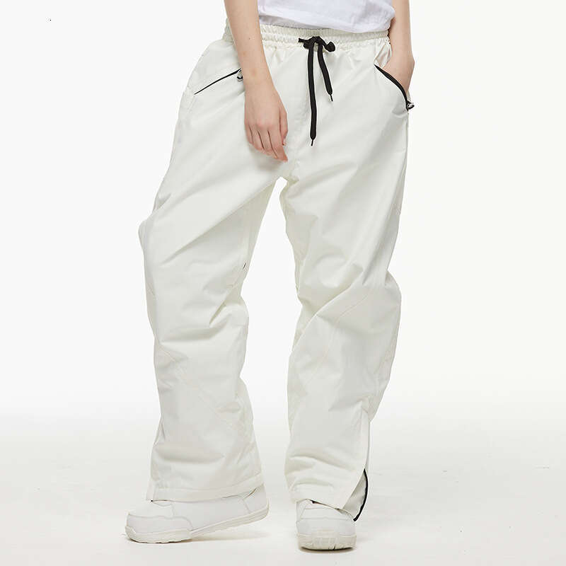 Snow Winter Men's And Women's Waterproof Skiing Pants Warm Breathable Snow Female Trouser Outdoor Snowboardwear Male Pants