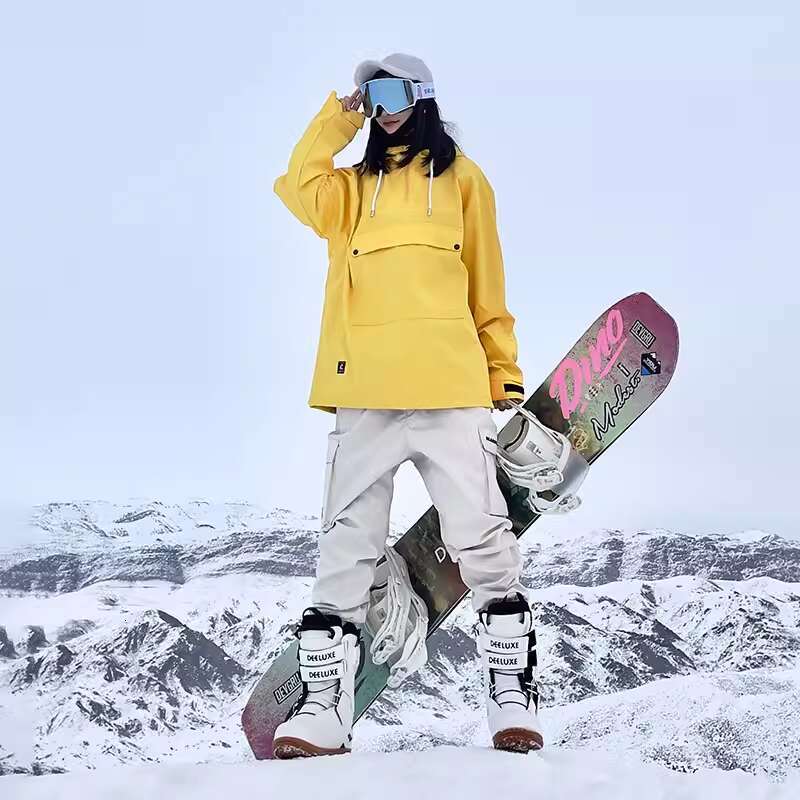 New Ski Jacket For Men and Women Male Female Winter Outdoor Warm Windproof Waterproof Breathable Snowboarding Ski Jacket