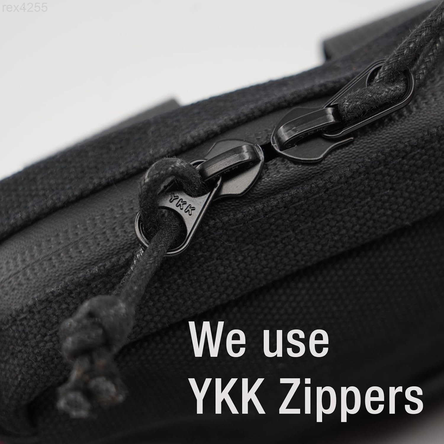 Belt Pouch for Men Women YKK Zippers EDC Belt Pouch Bag Waist Pack for Hiking Traveling Outdoors Water Resistant Tough Waxed Canvas BlackW250912