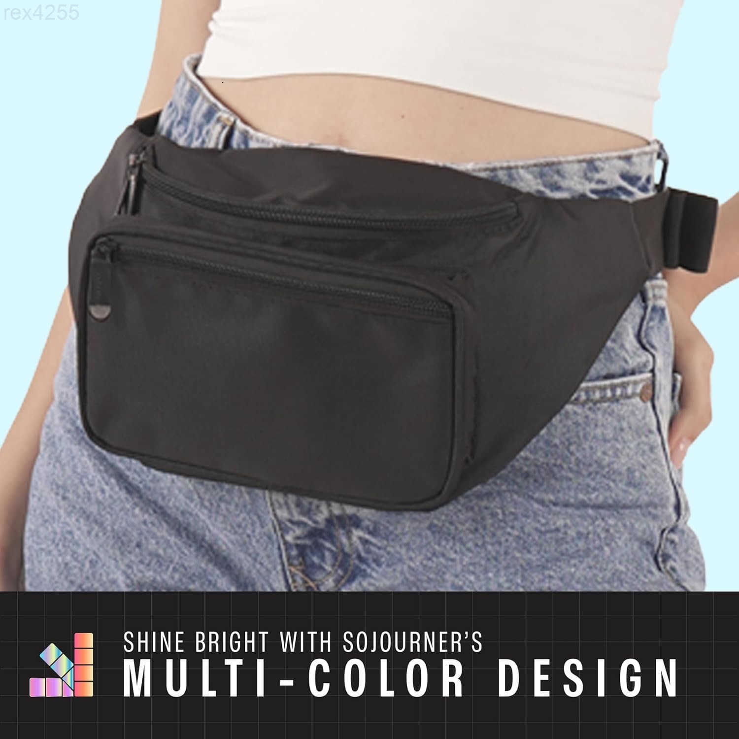 Fanny Pack Belt Bag I Mens Fanny Packs for Women Fashionable Crossbody Bag Bum bag Waist Bag Waist Pack Hands Free for Hiking Halloween Running Travel