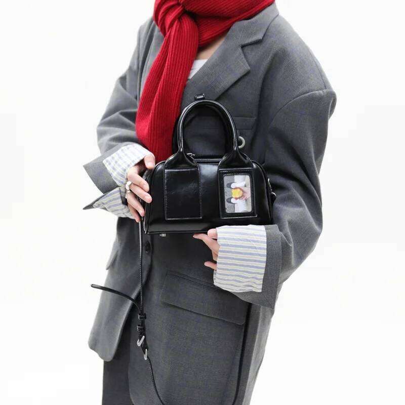 Itbag Small Appetite Can Hold Photo Card Crossbody Women's Design Sense Niche Boston Pillow Bag Shoulder Groupie Merch