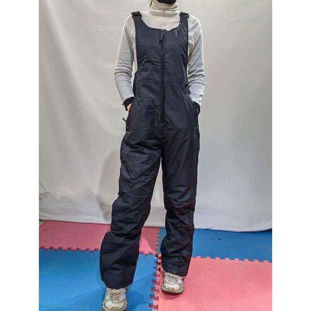 Insulated Ski Pants Overalls Ripstop Warm Insulated Snowboard Overalls Comfortable Snow Bibs Ski Pants For Men & Women