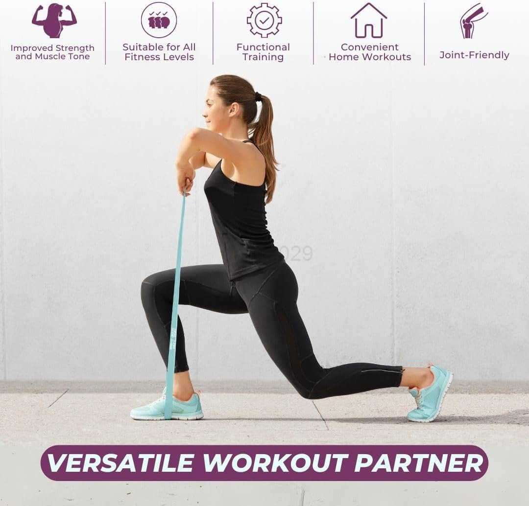 Activa Resistance Bands 1565 LBS Exercise Bands for Women Booty Bands for Exercise Pilates PullUp Glutes Resistance Bands for Working Out Workout Band