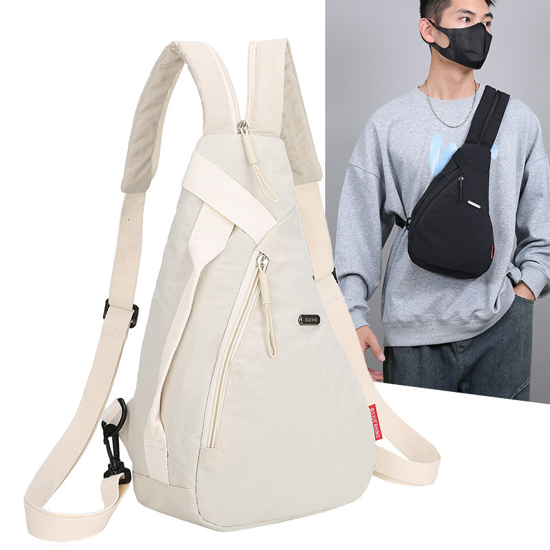Luxury Bag Foreign Trade Unisex Hot Selling Backpack Designer Bag Fashion Simple Chest Free Shipping Casual Versatile Lightweight Sports Backpack Cros