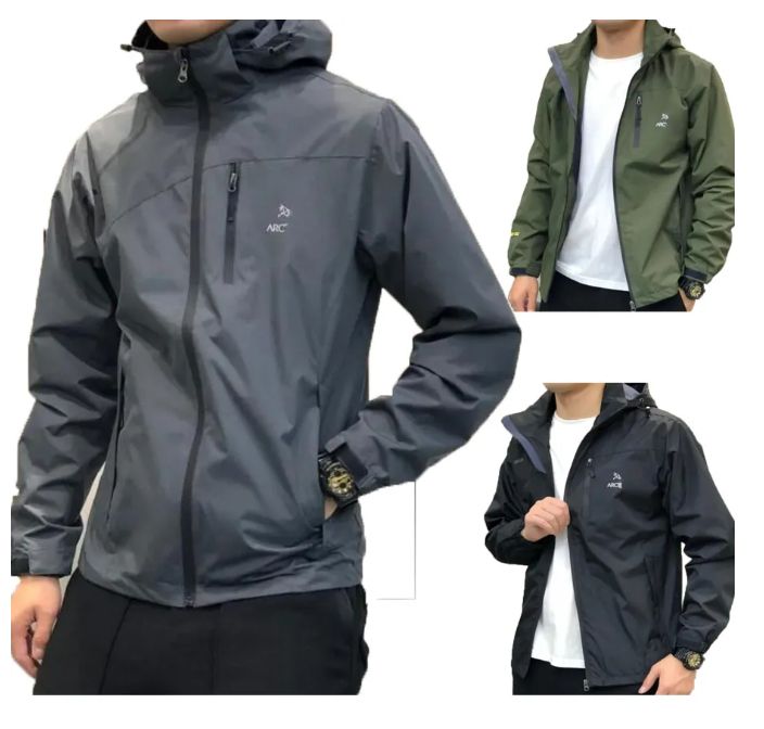 zipper Men's Outerwear jackets high quality jacket mens designer hoodie tech waterproof lightweight coat outdoor sports men coats