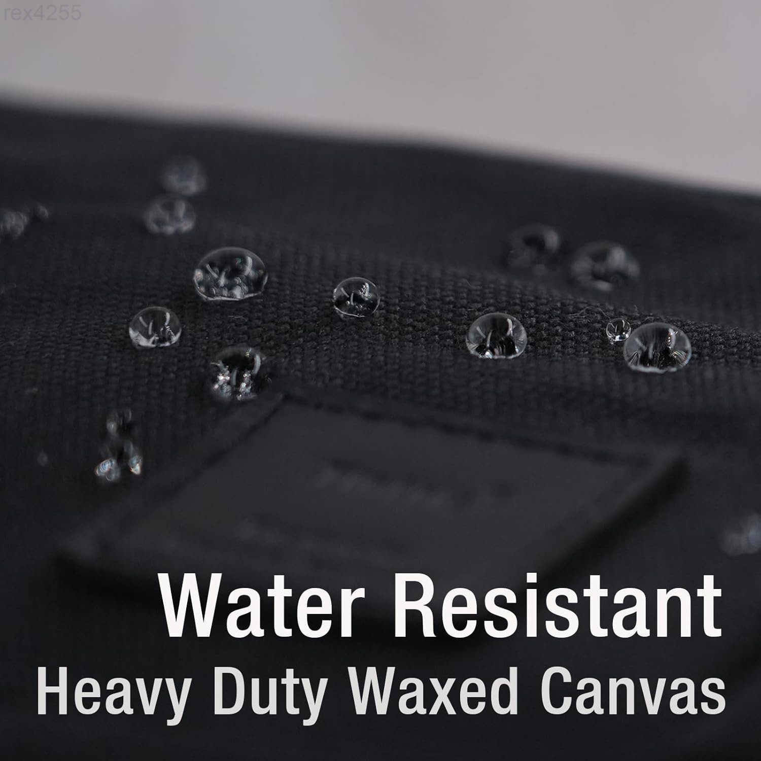 Belt Zipper Pouch for Men Women YKK Zippers EDC Belt Pouch Waist Pack Bag for Camping Hiking Water Resistant Tough Waxed Canvas Black Size MW250912