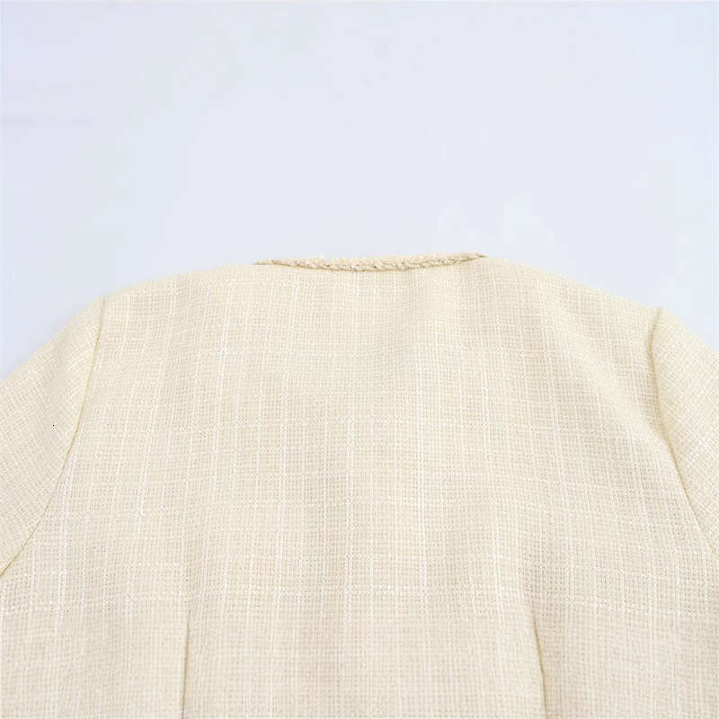 DHEssentials Spring New Set Little Chanel Sleeve Top Short Skirt French Design Versatile Niche Women's Style