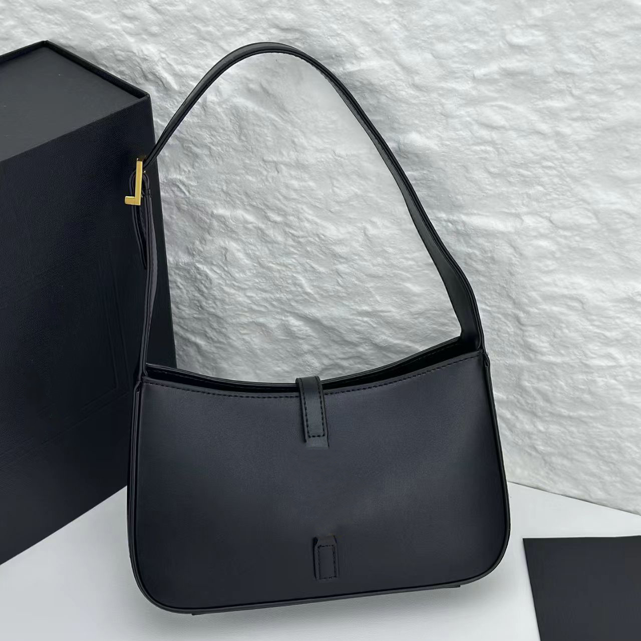 designer bag LE5A7 Hobo Luxury Bag Shoulder Bag Woc Envelope bag mini bag women handbags Patent Leather Crocodile Underarm bag multi-color Black cowhide chain purse