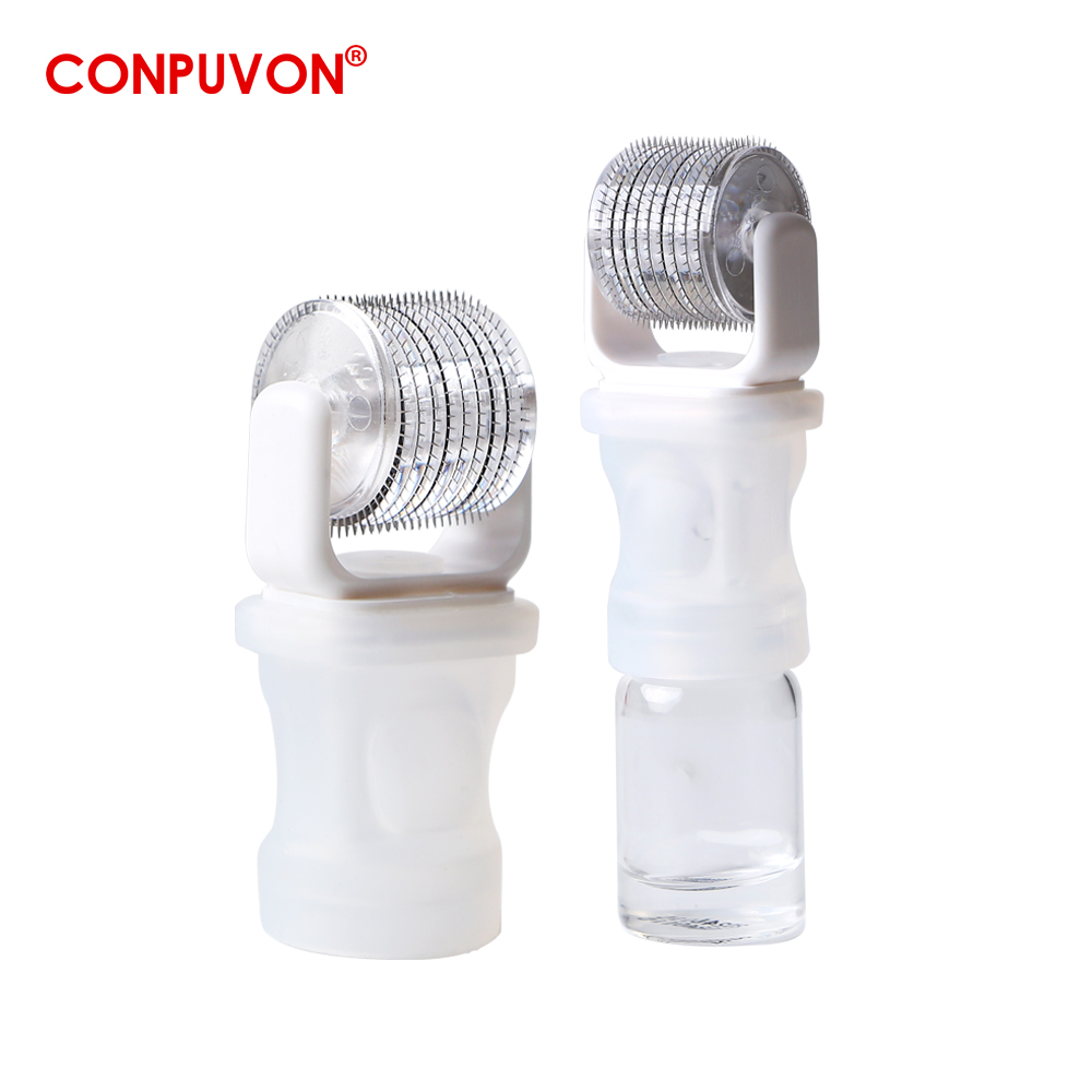 Skin Treatment Kit by Conpuvon Featuring Roll-on Needle Therapy & Serum Delivery System