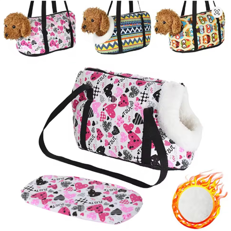 Luxury Pet Carrier for Small Dogs Soft Classic Dog Backpack Outdoor Cat Sling Bag Chihuahua Yorkshire Puppy Shoulder Bags Pet Handbag