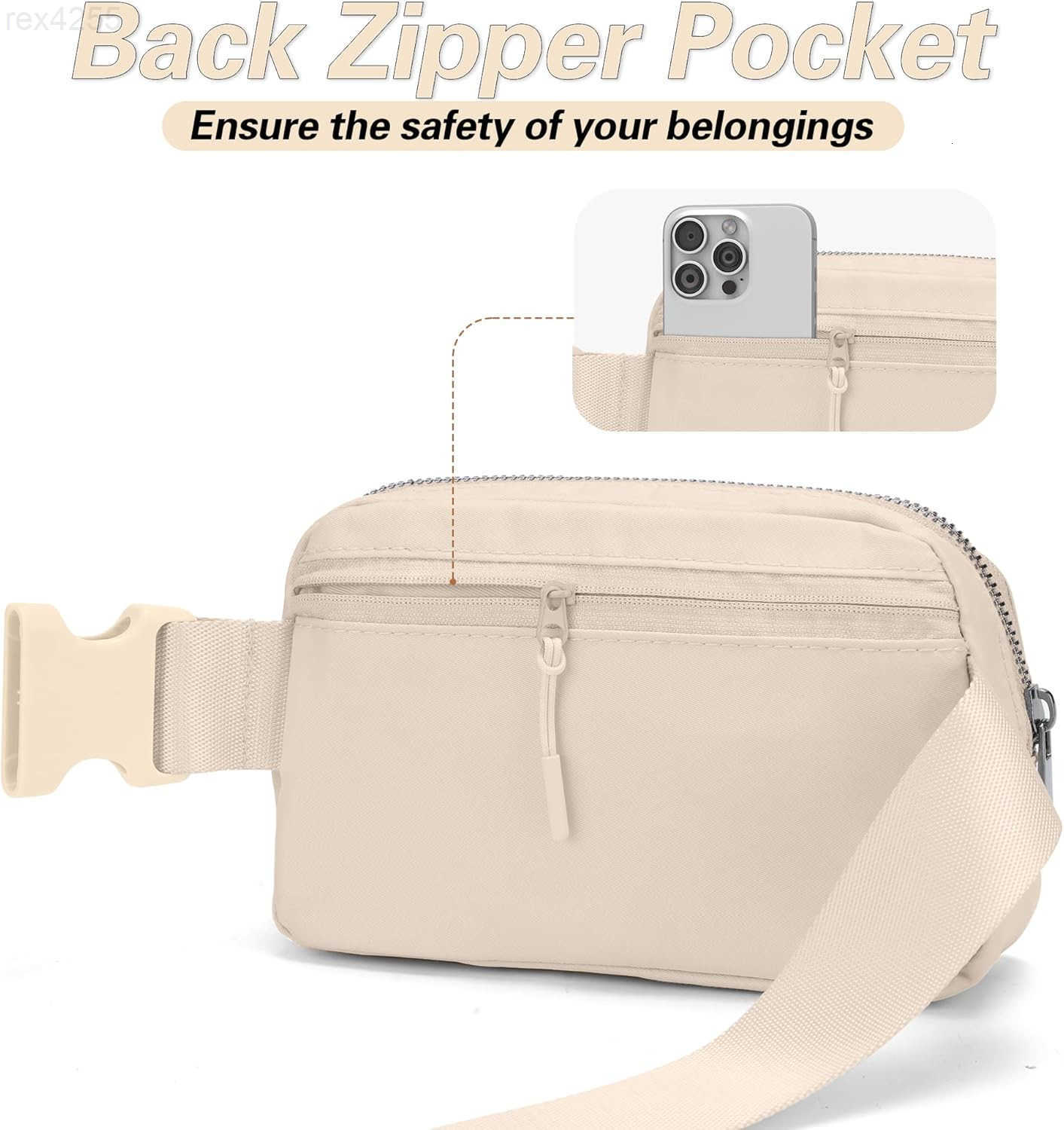 Mini Fanny Pack for Women MenValentines Day Gifts for Girls Teens Kids Daughter Sister HerTrendy Stuff Crossbody Bags Cute Everywhere Belt BagsCreamyW