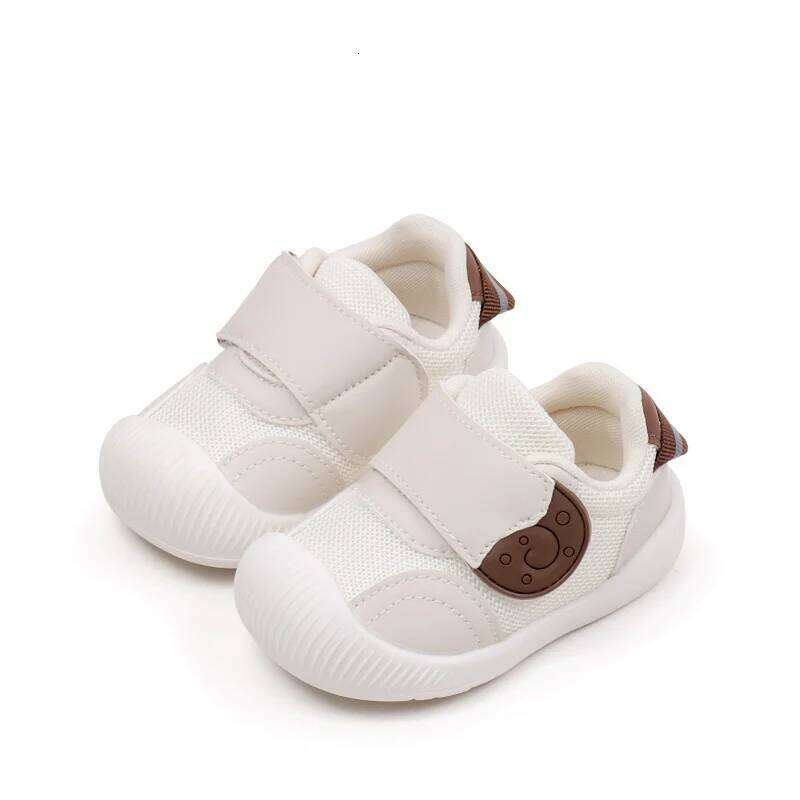 Boys Girls Spring and Fall Cartoon Cute Baby Sneakers Soft Rubber Bottom Non-slip Breathable Walking Shoes