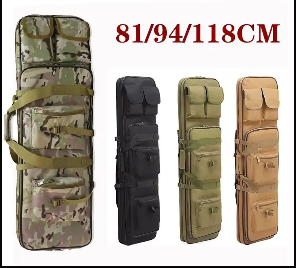 85 95 115cm Gun Bag Case Rifle Backpack Sniper Carbine Airsoft Shooting Carry Shoulder Bags for Hunting Accessories 250912