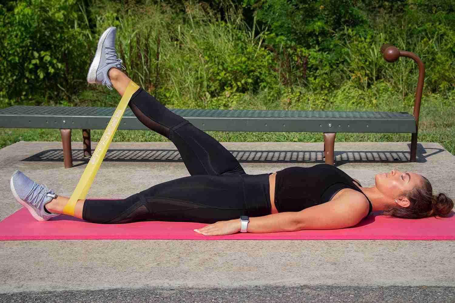 Steel Fitness Mini Resistance Loop Bands Rehab and Prehab Stretch Bands 12 Exercise Workout Bands Sets of 5 Pack and Sets of 10 Pack Trainer Options A