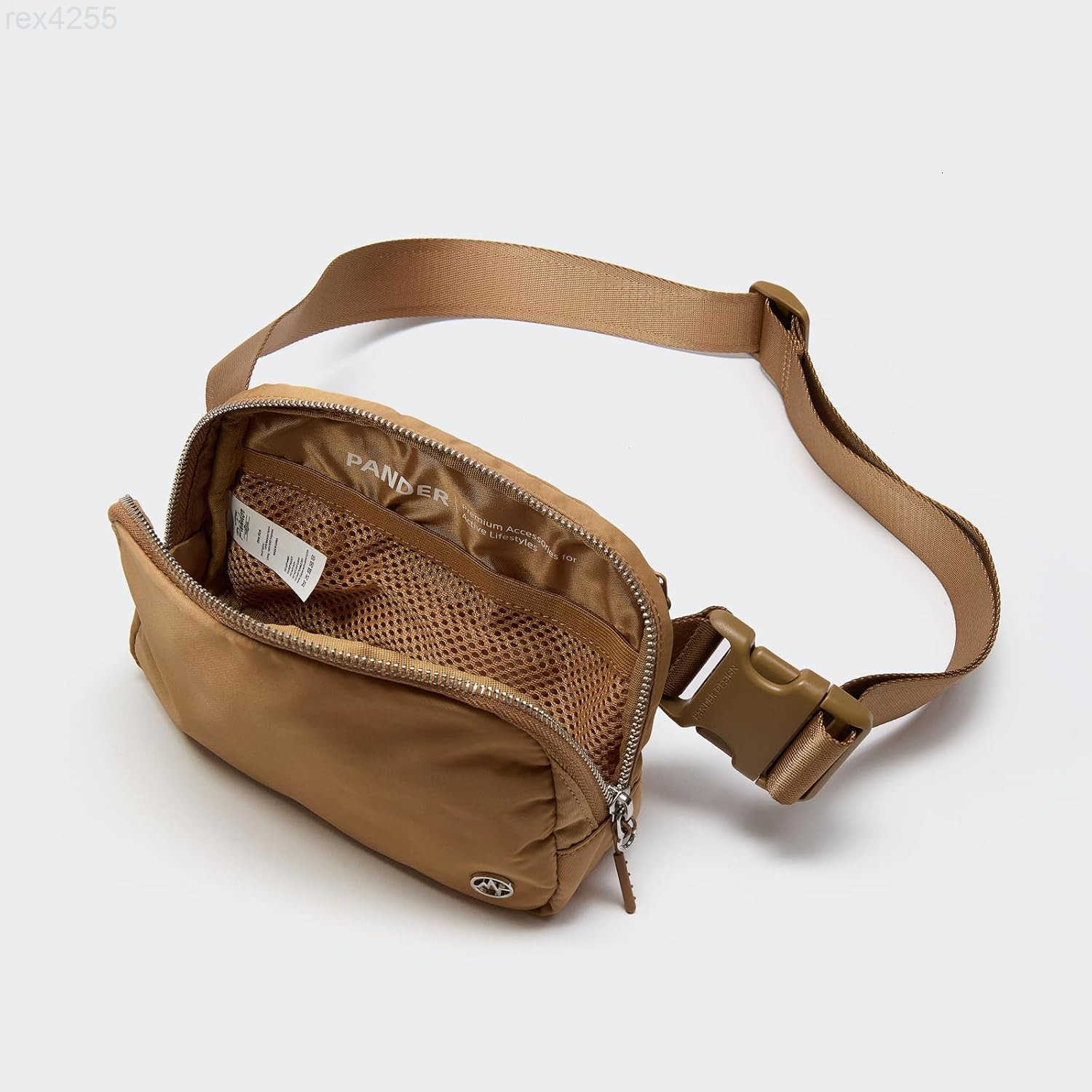 Pander Unisex Belt Bag Fanny Pack for Women with Adjustable Strap Small Waist Pouch for Workout Running Traveling HikingW250912