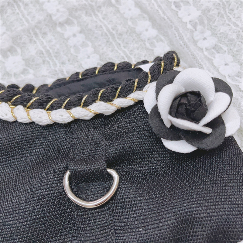 Designer Pet Leash Small Dog Chest and Back Comparison Teddy Bear Pomeranian Dog Leash Dog Harness Puppy Accessories Cat Collar