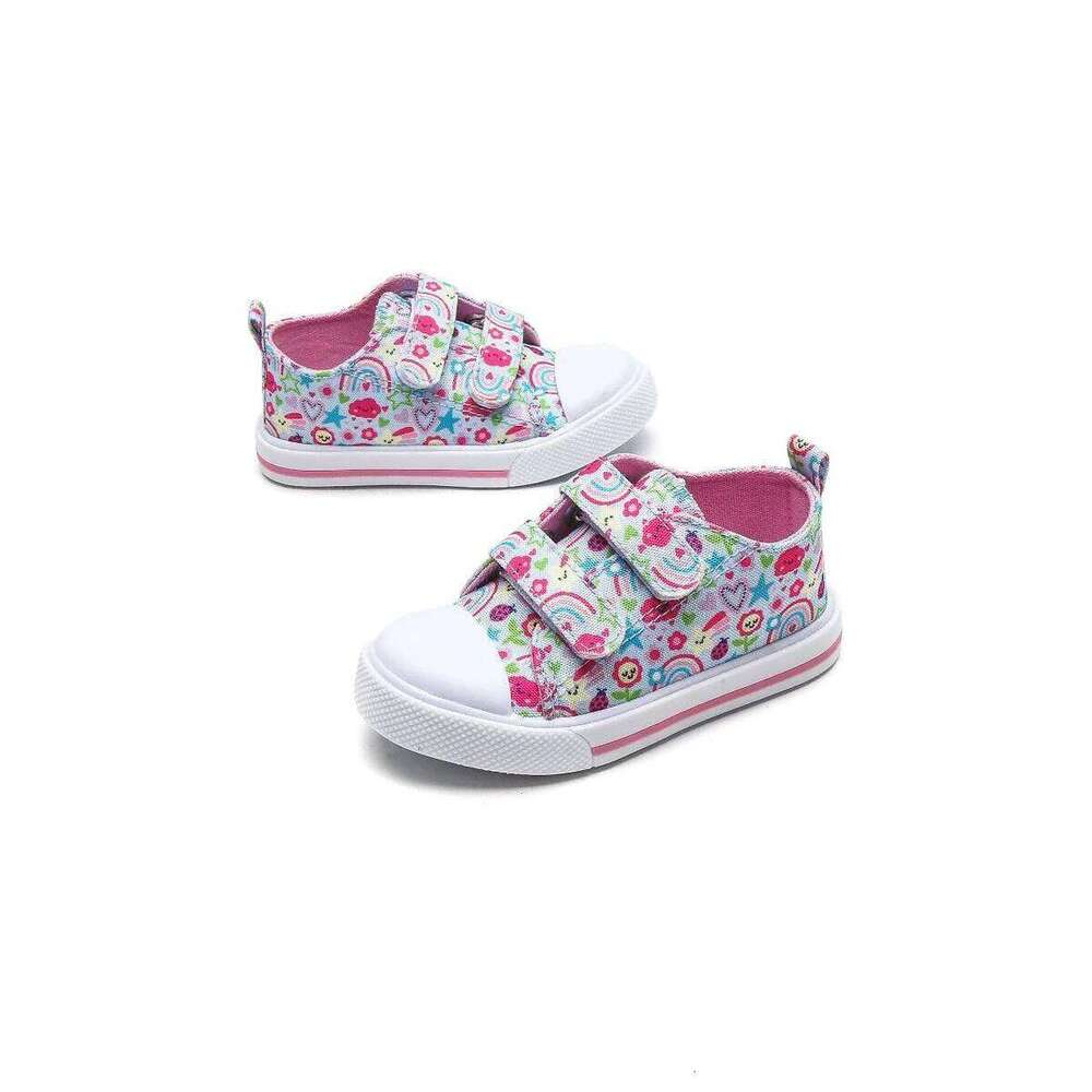 Baby Girls Cartoon Cute Classic Canvas Casual Shoes