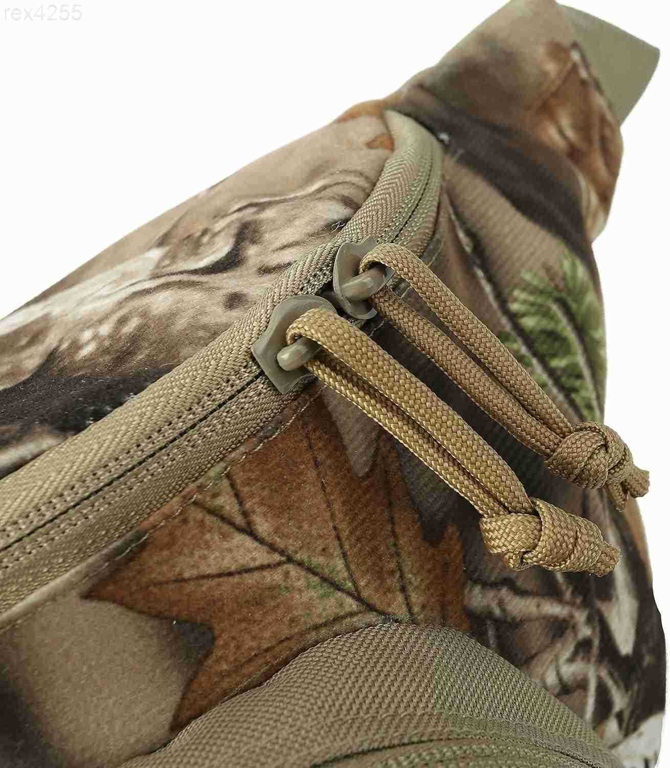 Hunting Camouflage Fanny Pack for Men Waterproof Waist Bag for Hunters Woodland CamoW250912
