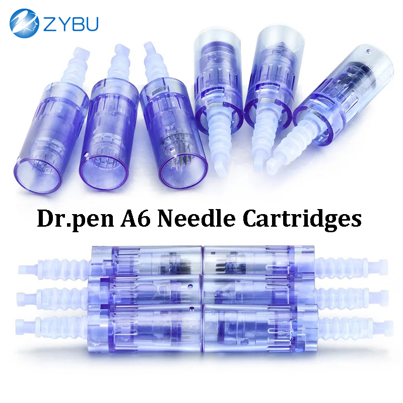Bayonet Cartridges - Set of 100 for DR Pen A6 with Various Pin Configurations Including Single Use Options Micro Needle Cartridge 1 3 5 7 9 12 24 36 4