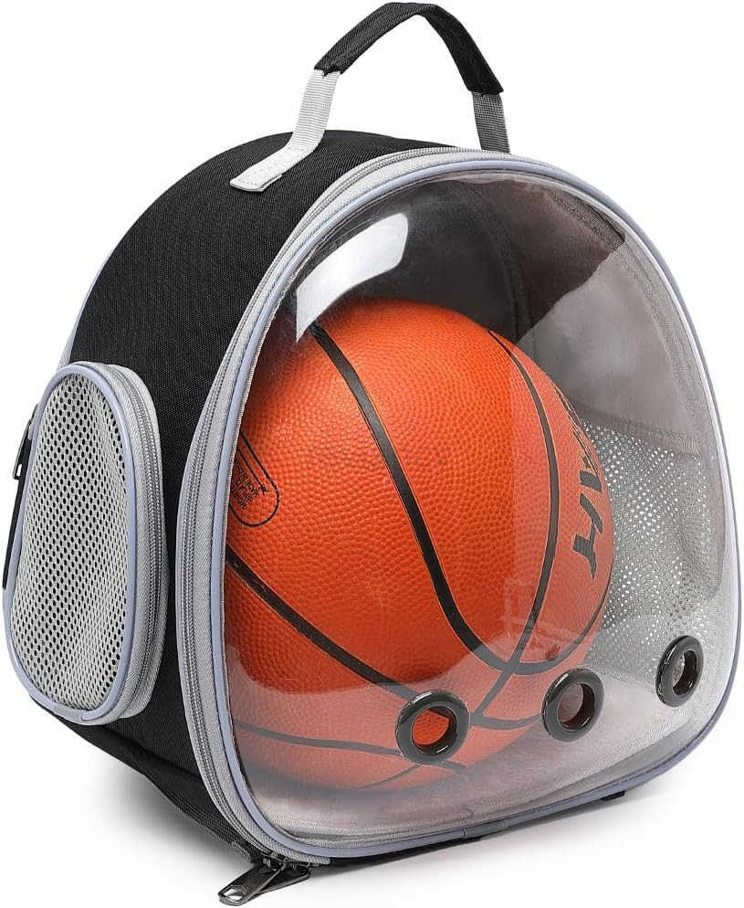 Small Animal Carrier Backpack Space Capsule Bubble Window Carrier Backpack for Lizard Guinea Pig BlackW250912