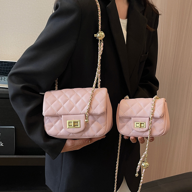 TB BHULAMTE Designer Bag This Year's Trendy Luxury Bag Bags For Women 2025 New Fashion Quilted Chain Shoulder Bag High-end Stylish Crossbody Smal