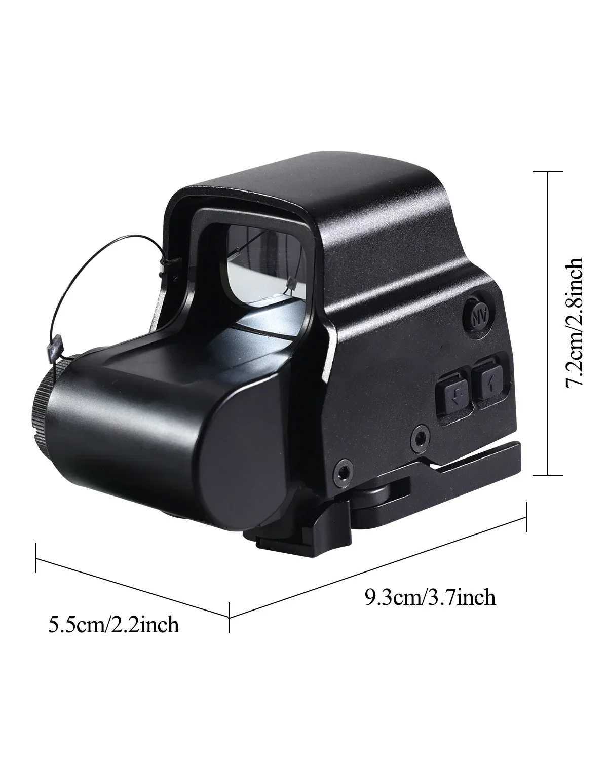 553 558 RedGreen Dot Holographic Sight Tactical Optical Reflex Adjustable Brightness for Hunting Shooting Compact Rifle Scope C250912
