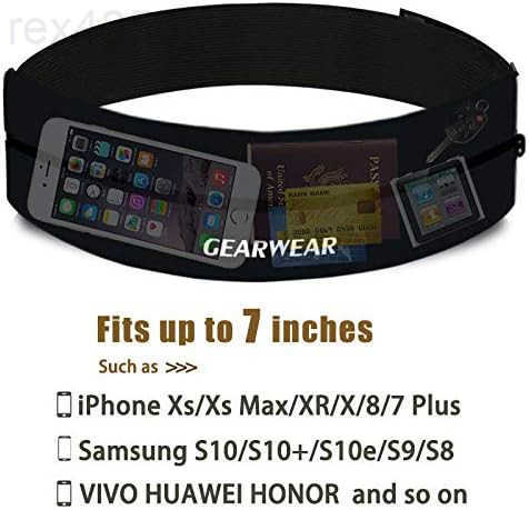 Running Belt Runner Fanny Pack for Women and Men Adjustble Waist Band Pack for Storage PhoneW250912