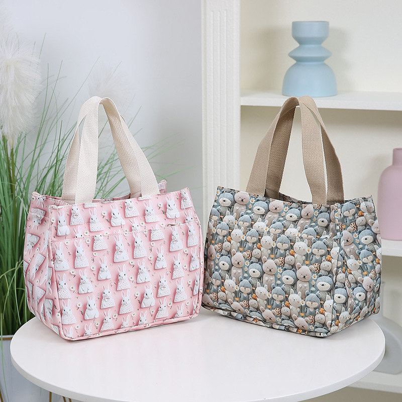 New Cartoon Kitten Designer Bag Portable Mommy Bag Free Shipping Retro Fashion Handbag For Outings Luxury Bag And Carrying Miscellaneous Items